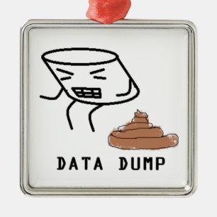 Adorno Metálico Volcado de datos