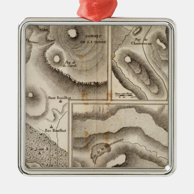 Adorno Metálico Volcaniques de las lacas (Frente)