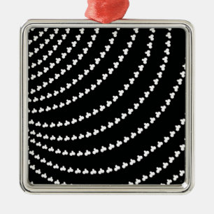 Adorno Metálico Vortex blanco