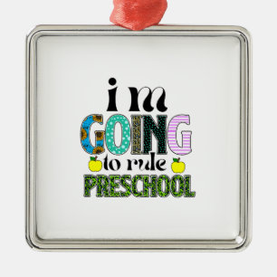 Adorno Metálico Voy A Gobernar El Preescolar