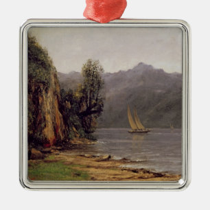 Adorno Metálico Vue du Lac Leman, c.1873-77