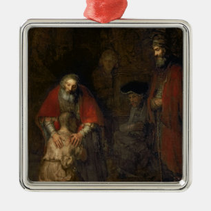 Adorno Metálico Vuelta del hijo despilfarrador, c.1668-69