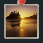 Adorno Metálico WA, Olympic NP, Second Beach al atardecer<br><div class="desc">DERECHOS DE AUTOR Jamie y Judy Wild / DanitaDelimont.com| US48 JWI0074.jpg| WA,  Olympic NP,  Second Beach al atardecer</div>