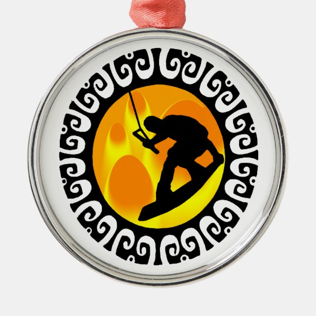 ADORNO METÁLICO WAKEBOARDING LA ATMÓSFERA (Frente)