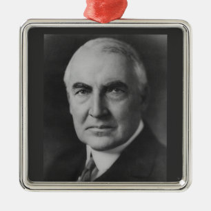 Adorno Metálico Warren G. Harding