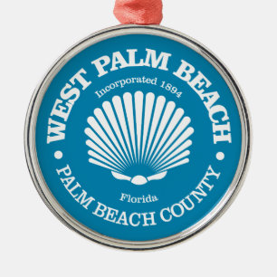 Adorno Metálico West Palm Beach (concha de mar)