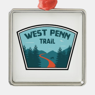 Adorno Metálico West Penn Trail Pennsylvania