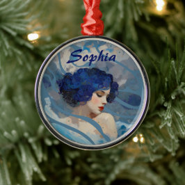 Adorno Metálico Whispers of the Ocean Goddess