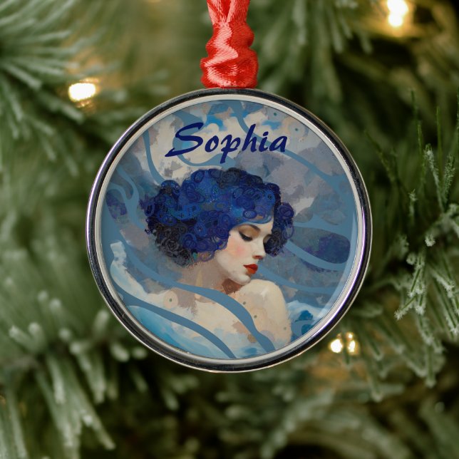 Adorno Metálico Whispers of the Ocean Goddess (Árbol)