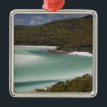Adorno Metálico Whitehaven Beach, Hill Inlet, Tounge Point,<br><div class="desc">DERECHOS DE AUTOR David Herbig / DanitaDelimont.com| AU02 DHE0081.jpg| Whitehaven Beach,  Hill Inlet,  Tounge Point,  Whitsunday Island,  Islas Whitsunday,  Queensland,  Australia</div>
