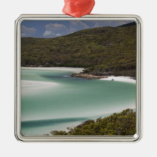 Adorno Metálico Whitehaven Beach, Hill Inlet, Tounge Point, (Frente)