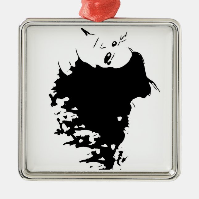 Adorno Metálico Wicks Mane (Frente)