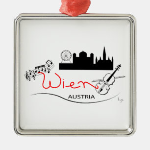 Adorno Metálico Wien, Austria - Österreich