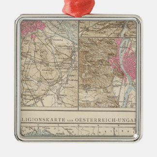 Adorno Metálico Wien, Prag, Mapa de BudaPest
