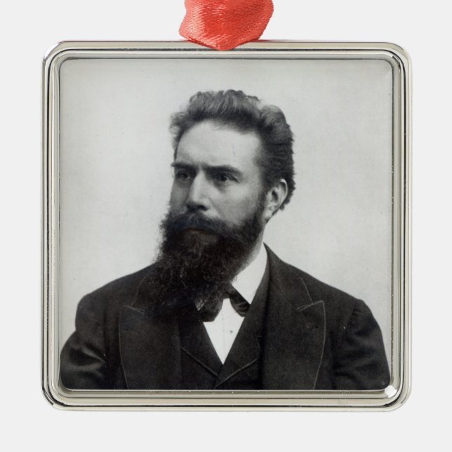 Adorno Metálico Wilhelm Rontgen (Frente)