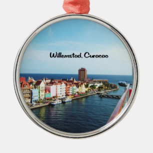 Adorno Metálico Willemstad Curaçao