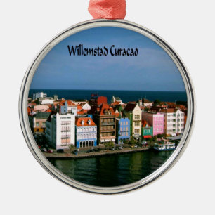 Adorno Metálico Willemstad Curaçao