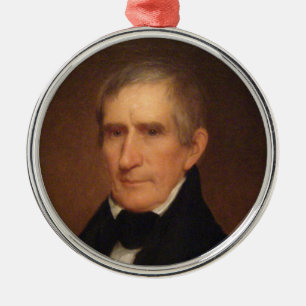 Adorno Metálico William Henry Harrison