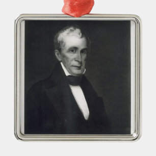 Adorno Metálico William Henry Harrison, 9no presidente de la unión