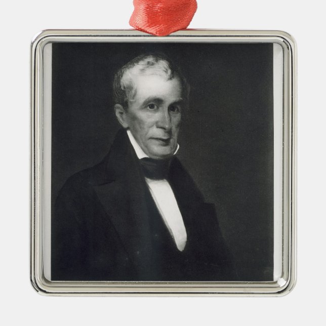Adorno Metálico William Henry Harrison, 9no presidente de la unión (Frente)