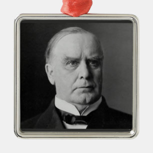 Adorno Metálico William Mckinley 25. Presidente