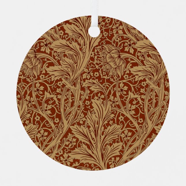 Adorno Metálico William Morris Arcadia Floral Garden Classi (Anverso)