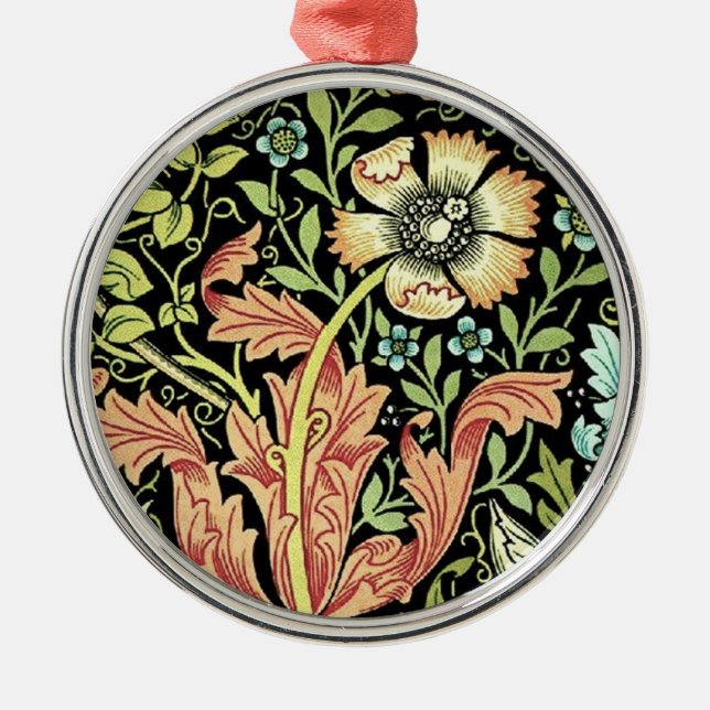 Adorno Metálico William Morris Compton Wallpaper Classic (Frente)