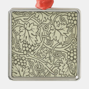 Adorno Metálico William Morris Grapevine Sage Wallpaper