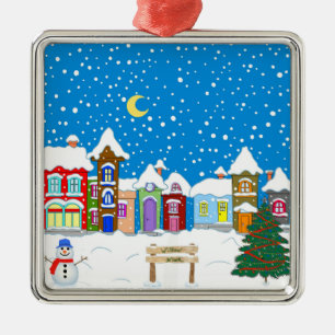 Adorno Metálico Willow Nook para los Navidades