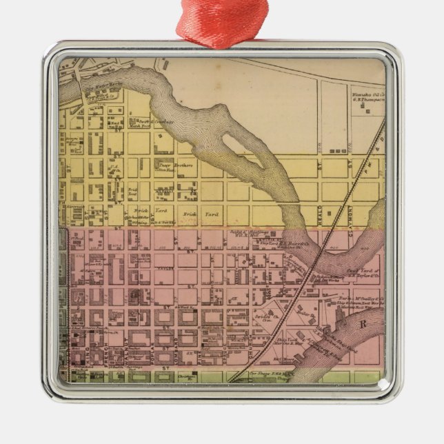 Adorno Metálico Wilmington (Frente)