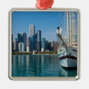 Adorno Metálico Windy Sailing