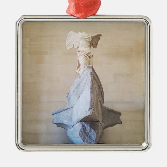 Adorno Metálico Winged Victory of Samothrace Souvenir (Frente)