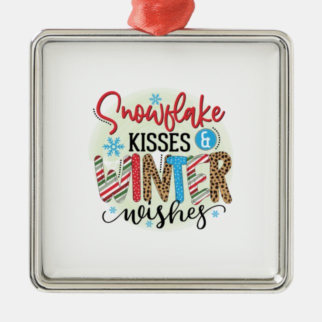 Adorno Metálico Winter Art Winter Wiers (Frente)