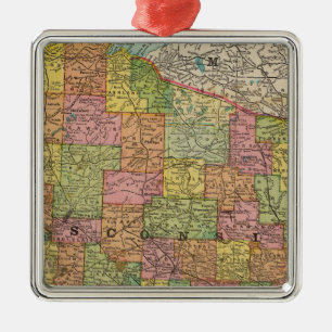 Adorno Metálico Wisconsin 2