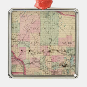 Adorno Metálico Wisconsin 3