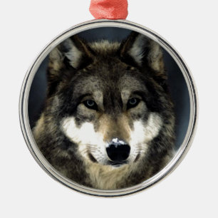 Adorno Metálico Wolf