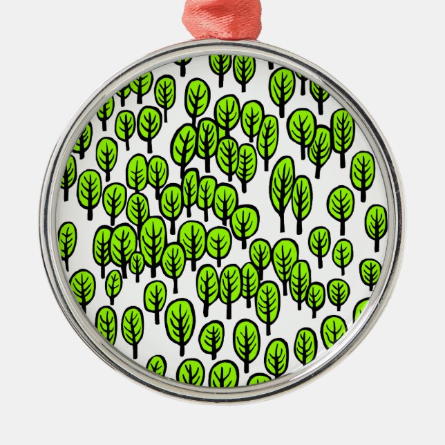 Adorno Metálico Woodland (Frente)