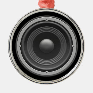 Adorno Metálico Woofer