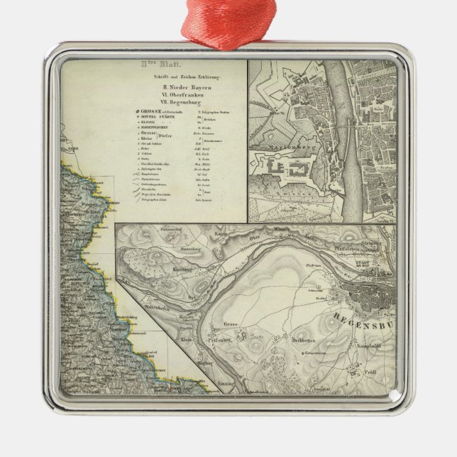 Adorno Metálico Wurzburg, Baviera, Regensburg (Frente)