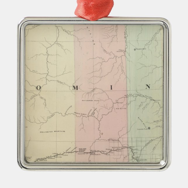 Adorno Metálico Wyoming (Frente)