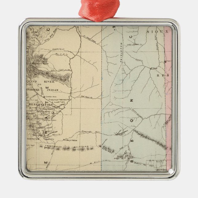 Adorno Metálico Wyoming (Frente)