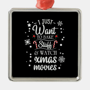 Adorno Metálico Xmas que quiero hornear