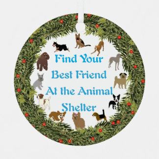Adorno Metálico XMas Wreath Next Best Friend