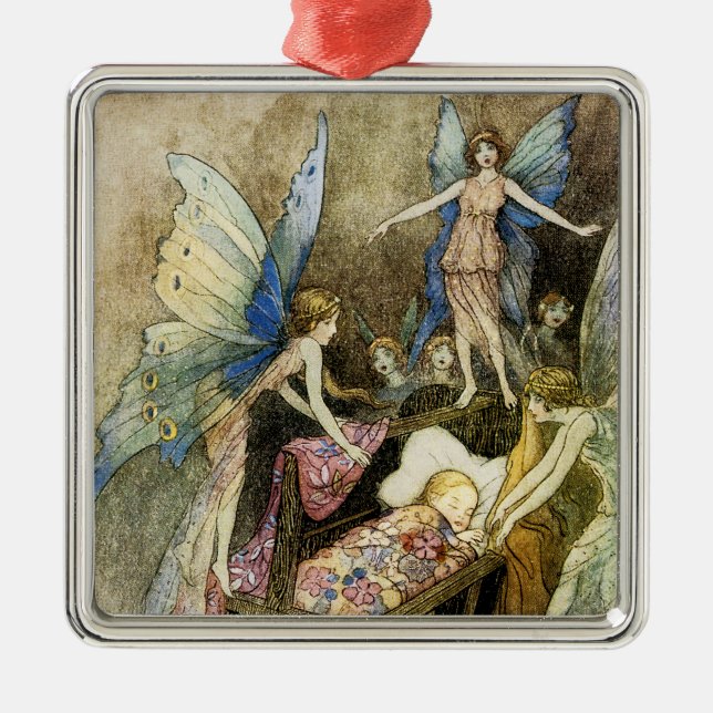 Adorno Metálico Y, Dulce cantando alrededor de tu cama (Frente)