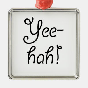Adorno Metálico ¡Yee-hah!