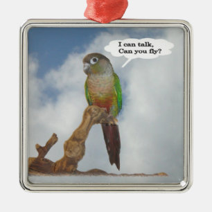 Adorno Metálico ¿Yo puede hablar, puede usted volar?