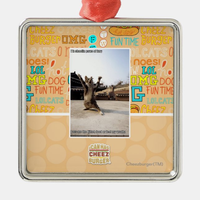 Adorno Metálico Yo soy unas patas de caolín de furia (Frente)