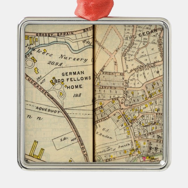 Adorno Metálico Yonkers, Nueva York 16 (Frente)