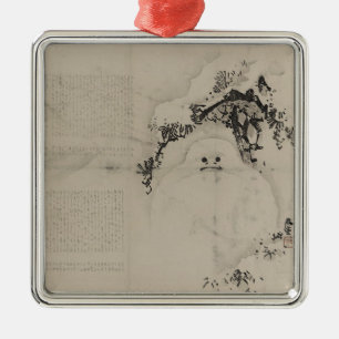 Adorno Metálico Yukidaruma del ni de Matsu