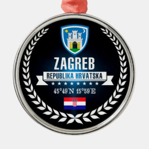 Adorno Metálico Zagreb